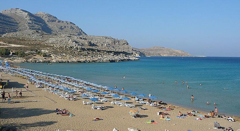 Ossiano Pool Villas,Heating Pool, 2 Min Drive To Haraki Beach & 10 Min To Lindos Bagian luar foto
