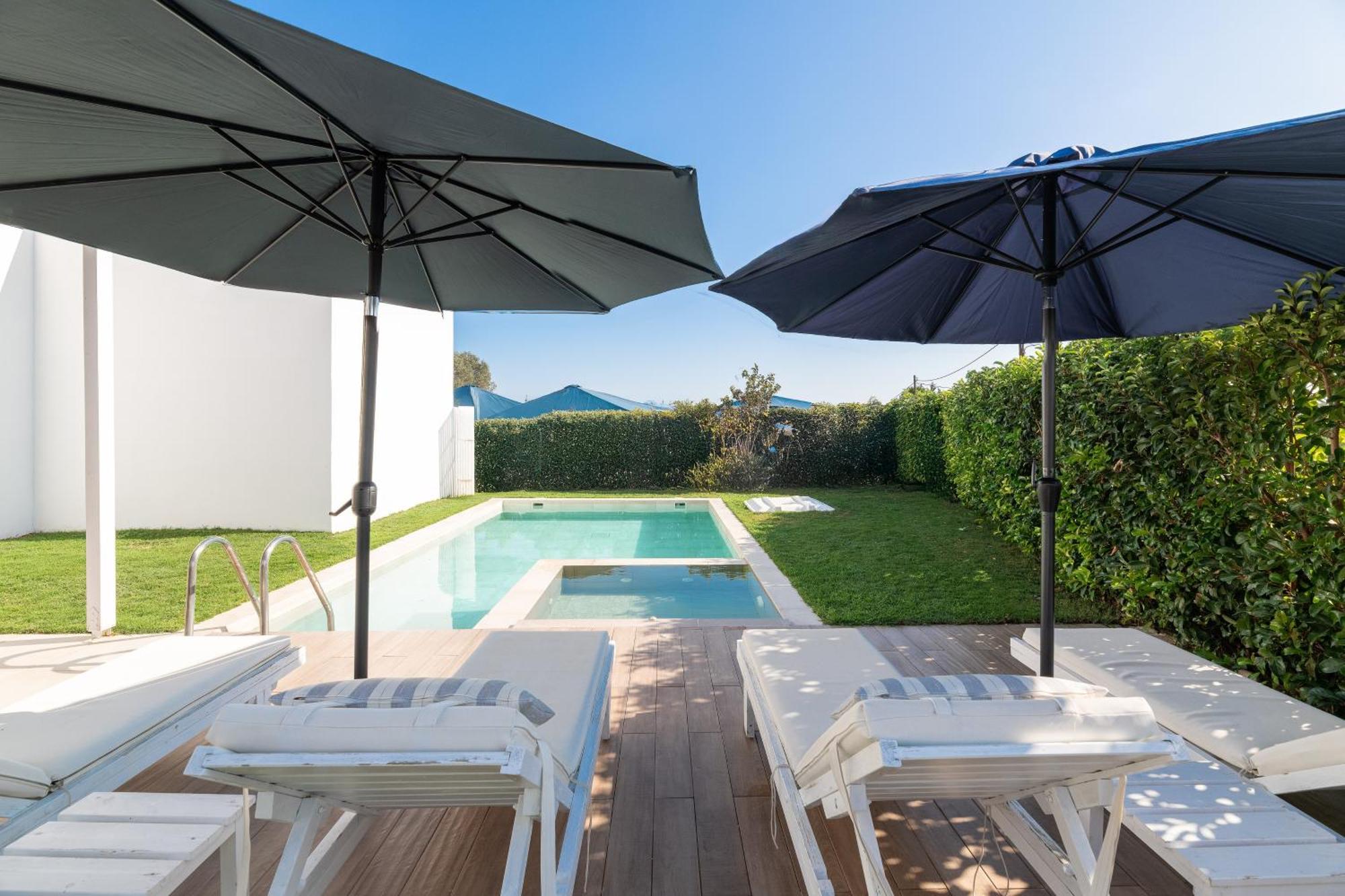 Ossiano Pool Villas,Heating Pool, 2 Min Drive To Haraki Beach & 10 Min To Lindos Bagian luar foto